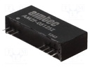 Converter: DC/DC; 2W; Uin: 4.5÷5.5V; 12VDC; Iout: 167mA; SIP12; 7.2g