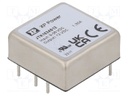 Isolated Board Mount DC/DC Converter, 4:1 Input, ITE, 1 Output, 15 W, 12 V, 1.3 A