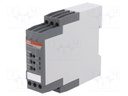 Time Delay Relay, 48 VDC, 0.05 s, 300 h, 2CO, DIN Rail