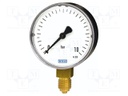 Manometer; Class: 1,6; 100mm; Thread: G 1/2 B; 0÷400bar; -20÷60°C