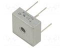 Bridge rectifier: single-phase; Urmax: 50V; If: 15A; Ifsm: 300A