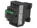 Contactor, TeSys D, DIN Rail, 24 VAC, 4PNO, 4 Pole