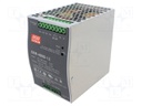 Power supply: DC/DC; 400.8W; 12VDC; 33.4A; 67.2÷154VDC; 1375g; 91%