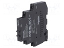 Relay: solid state; Ucntrl: 18÷36VAC; 6A; 24÷280VAC; DIN; 12mm; IP20