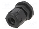 Cable gland; Mat: polyamide; black