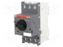 Motor breaker; 9kW; 208÷690VAC; DIN; Overcurrent release: 16÷20A