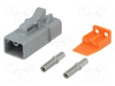 Connector: wire-wire; ATP; plug; female; Size: 12; 14AWG÷12AWG; 25A
