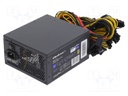 Power supply: computer; ATX; 165x150x85mm; 1kW