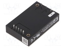 Isolated Board Mount DC/DC Converter, Railway, 1 Output, 50 W, 24 V, 2.1 A