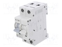 Circuit breaker; 230/400VAC; Inom: 20A; Poles: 1+N; DIN; Charact: C