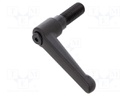 Lever; adjustable; Thread len: 40mm; Lever length: 92mm