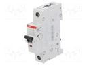 Circuit breaker; 230VAC; Inom: 40A; Poles: 1; DIN; Charact: C; 6kA