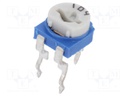 Potentiometer: mounting; single turn,horizontal; 100kΩ; 100mW