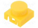 Cap; Application: KSA series,KSL series; Colour: yellow