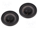 Car loudspeakers; two-way; 120mm; 80W; 97÷20000Hz; Mercedes W-124