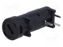 Fuse holder; cylindrical fuses; Mounting: THT; 5x20mm; -40÷85°C