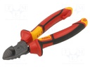 Pliers; side,cutting,insulated; 145mm; Conform to: VDE