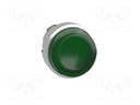 Switch: push-button; Stabl.pos: 2; 22mm; green; IP66; Pos: 2; Ø22mm