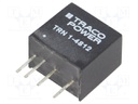 Converter: DC/DC; 1W; Uin: 36÷75V; 12VDC; Iout: 90mA; SIP; 2.1g; OUT: 1