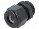 Cable gland; PG11; IP68; Mat: polyamide; black; UL94V-0