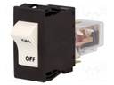 Circuit breaker; Urated: 240VAC; 60VDC; 3.5A; DPST; Poles: 2; 35g