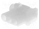 Socket; wire-board; male/female; Universal MATE-N-LOK; 6.35mm