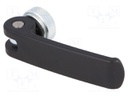 Lever; clamping; Thread len: 10mm; Lever length: 63mm; Body: black