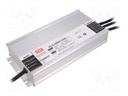 Power supply: switched-mode; LED; 480W; 42VDC; 11.4A; 90÷305VAC