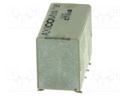 Relay: electromagnetic; DPDT; Ucoil: 5VDC; 0.5A/125VAC; 2A/30VDC