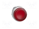 Switch: push-button; Stabl.pos: 2; 22mm; red; IP66; Pos: 2; Ø22mm