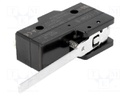 Microswitch SNAP ACTION; with lever; SPDT; 15A/250VAC; 6A/30VDC