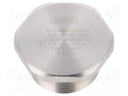 Stopper; M32; IP68; Mat: stainless steel; Conform to: ATEX Ex