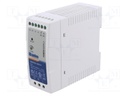 Power supply: switched-mode; for DIN rail; 22.5W; 48VDC; 1.25A