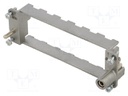 Frame for modules; Han-Modular®; size 24B; Modules: 6; 104x27mm