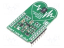 Click board; heart rate sensor; I2C; MAX30101; 3.3/5VDC