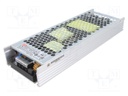 Power supply: switched-mode; modular; 501W; 15VDC; 232x81x31mm