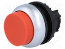 Switch: push-button; Stabl.pos: 2; 22mm; red; Illumin: none; IP67