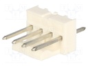 Socket; wire-board; male; KK 254; 2.54mm; PIN: 4; THT; tinned