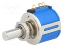 Potentiometer: shaft; multiturn; 5kΩ; 2W; ±5%; 6.35mm; linear; IP65