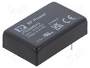 Isolated Board Mount DC/DC Converter, ITE, 2 Output, 20 W, 15 V, 665 mA, -15 V