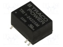 Converter: DC/DC; 1W; Uin: 21.6÷26.4V; Uout: 12VDC; Uout2: -12VDC