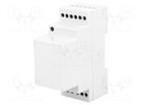 Enclosure: for DIN rail mounting; Y: 90mm; X: 35mm; Z: 71mm; noryl