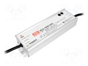 Power supply: switched-mode; LED; 186.3W; 54VDC; 49÷58VDC; IP65