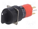 Switch: rotary; Pos: 2; SPST-NO + SPST-NC; 3A/220VAC; 2A/24VDC