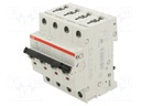 Circuit breaker; 400VAC; Inom: 25A; Poles: 4; DIN; Charact: C; 6kA