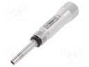 Screwdriver; dynamometric; Series: TORSIOMAX; 157mm; 0.2÷1.2Nm