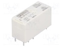 Relay: electromagnetic; DPDT; Ucoil: 24VDC; 8A/30VAC; 2A/24VDC; 8A