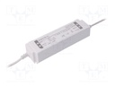 Power supply: switched-mode; LED; 100W; 24VDC; 4.16A; 220÷240VAC