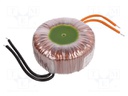 Transformer: toroidal; 150VA; 230VAC; 30V; 5A; 1.7kg; Leads: cables