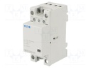 Contactor: 4-pole installation; 25A; 230VAC; 230VDC; NC x4; DIN